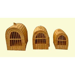 Wicker Dog Carriers